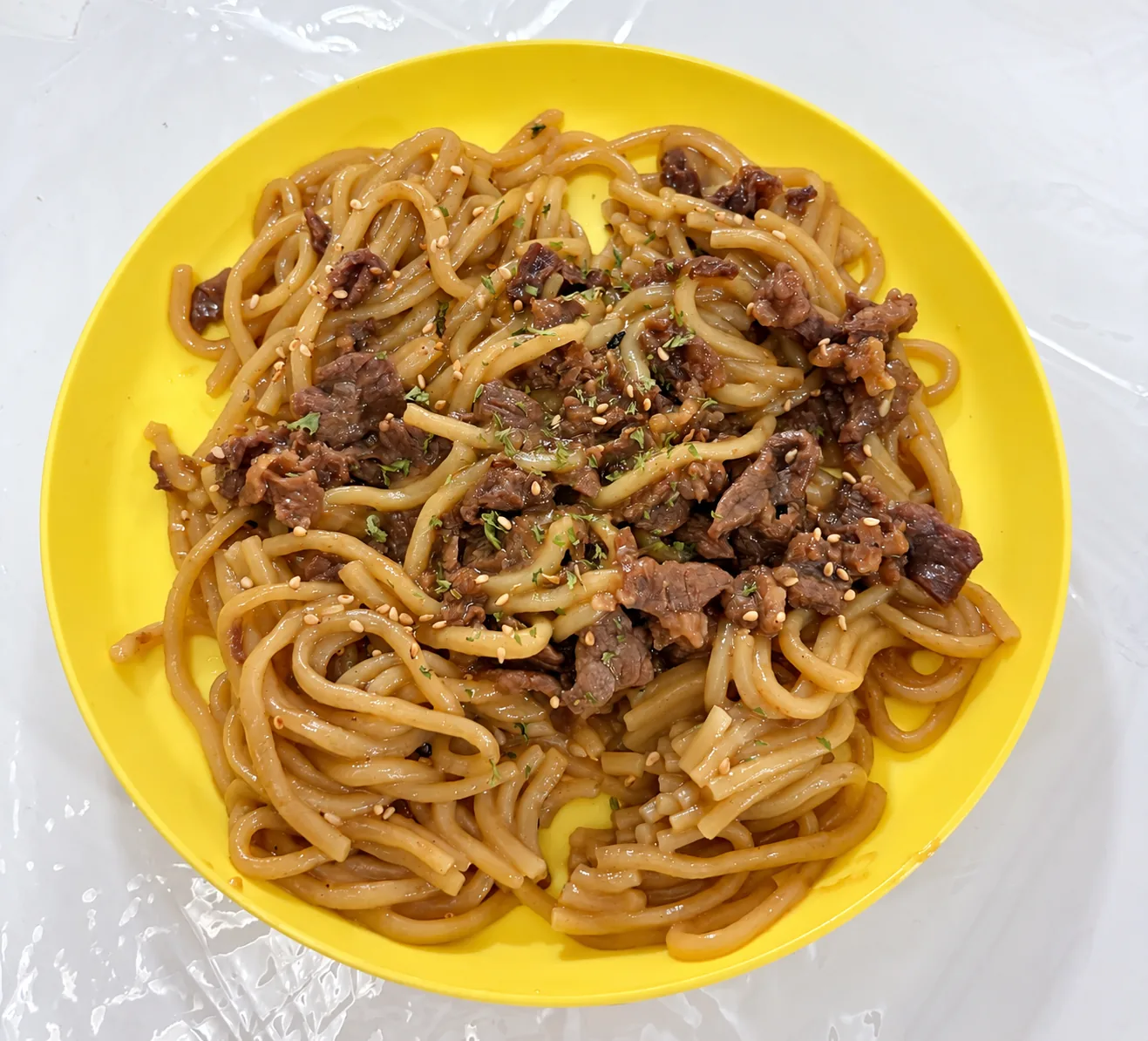 A real meal served at I Love Childcare, photographed by Emily